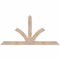 Ekena Millwork Richland Smooth Timber Gable Bracket, Douglas Fir, 60"W x 30"H x 3 1/2"D x 3 1/2"F, 12/12 Pitch GBW060X30X0404RIC00SDF - alternate 1